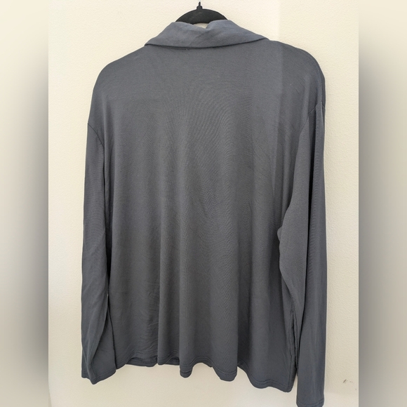 Target new women's Sleepwear Top Pajama Long Sleeve Soft Viscose Button Up Sz 20 - Picture 3 of 7